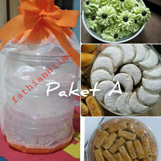 

Kue Kering Lebaran 3Pcs (450Gr) - Paket D Louismarket969