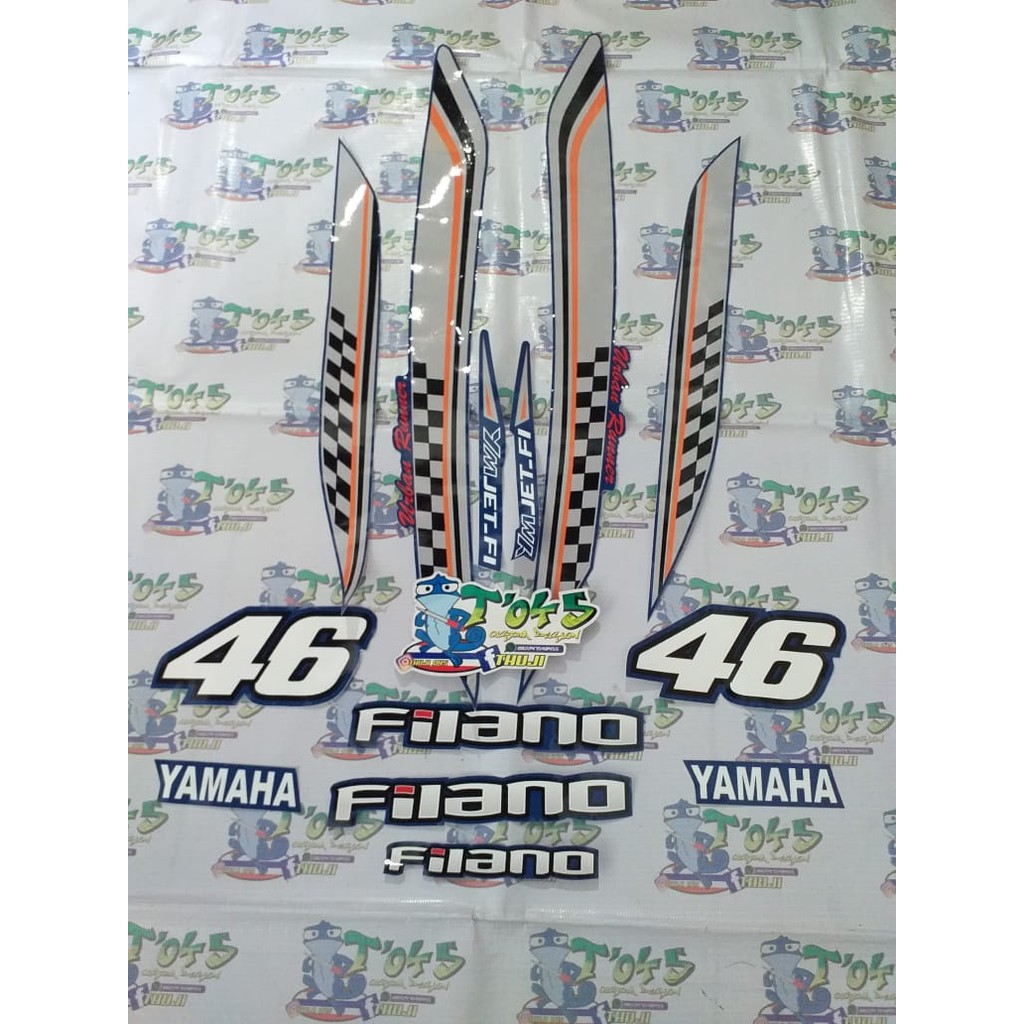 Sticker striping yamaha filano thailand