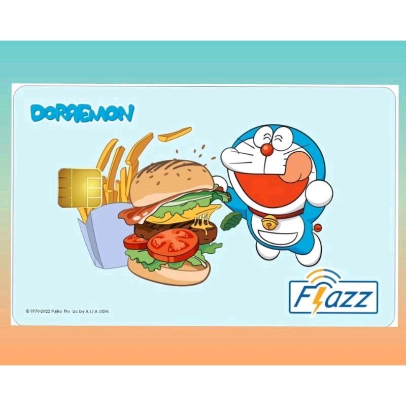 Flazz BCA Gen 2 /Gen2 - EDISI SPESIAL DORAEMON ORI /Like eTOLL eMONEY Tapcash or Brizzi