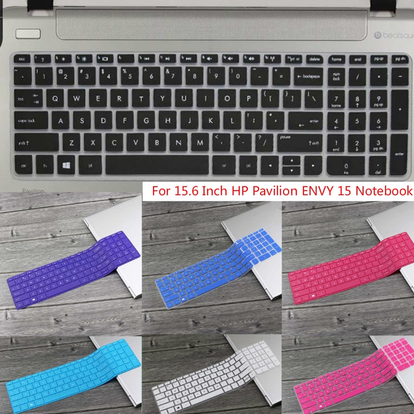 Cover Pelindung Keyboard Bahan Silikon Lembut Ultra Tipis Untuk Laptop Hp Pavilion Envy 15 &quot; 15 &quot;