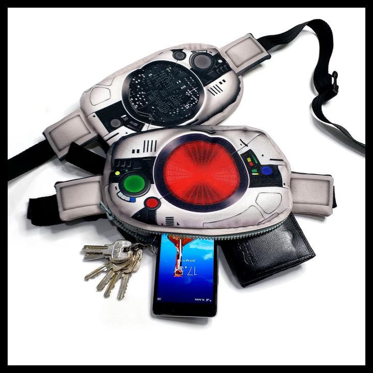 Tas Pinggang Henshin Ksatria Baja Hitam Kamen Rider