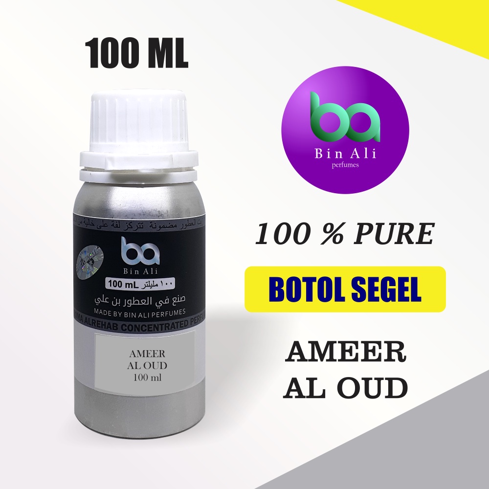 Bibit Parfum Aroma Ameer al Oud 100ml Segel