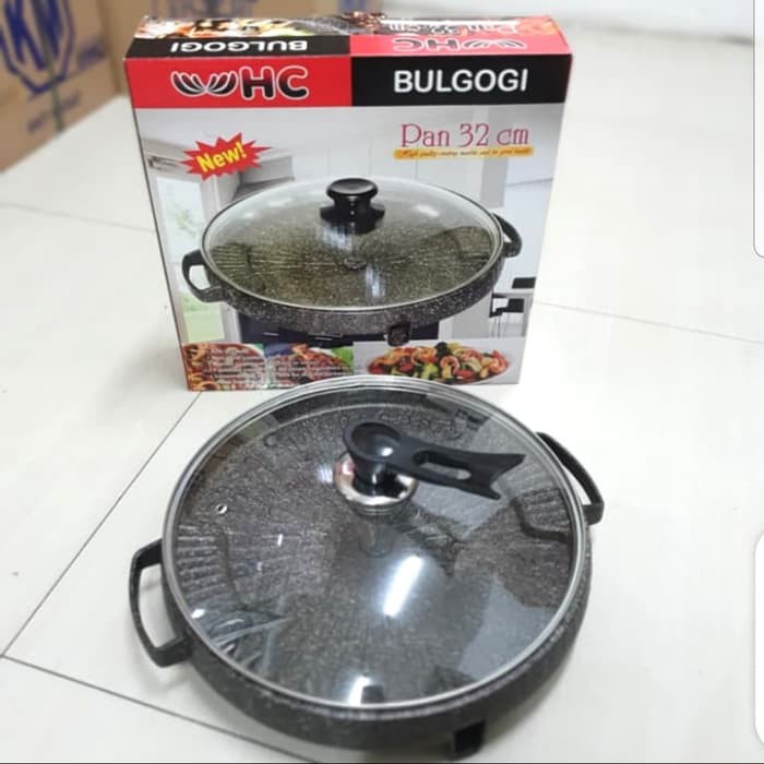 Bulgogi BBQ GRILL PAN / Alat Panggang Bakar Grill 32 Cm