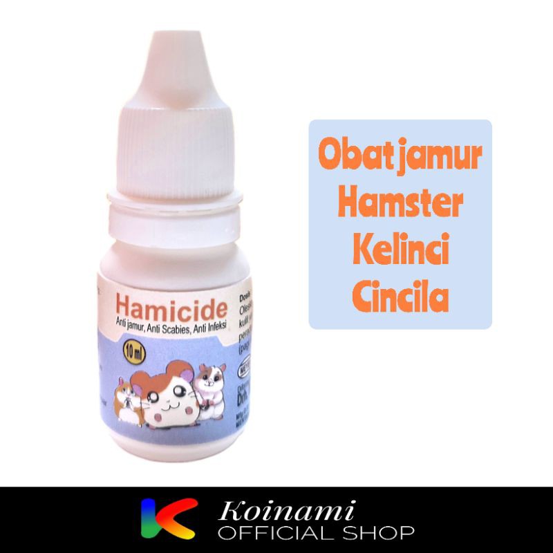 HAMICIDE OBAT JAMUR HAMSTER KELINCI CINCILA MARMUT TUPAI SUGAR GLIDER / BTM / PETSHOP