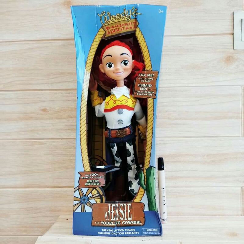 Jessie toy story ori talking woody Promo Mainan action figure
TALKING jessie