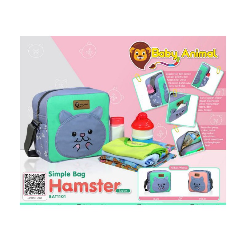 tas baby animal seri hamster