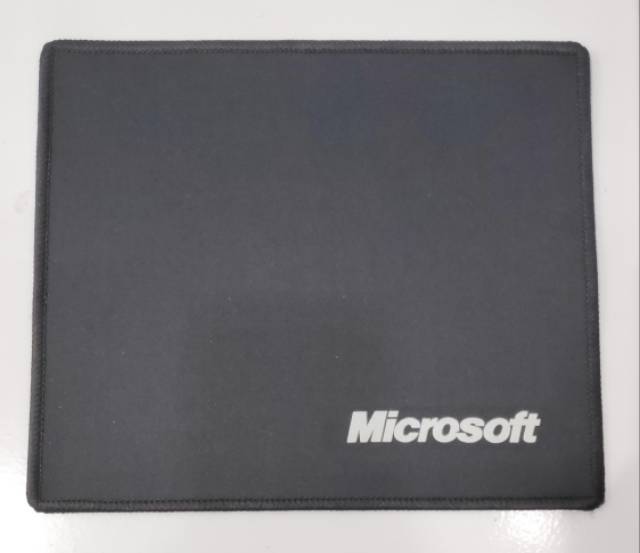 Mousepad Microsoft Gaming ukuran 25 x 21 cm. Jahit pinggir bordir 25x21 cm