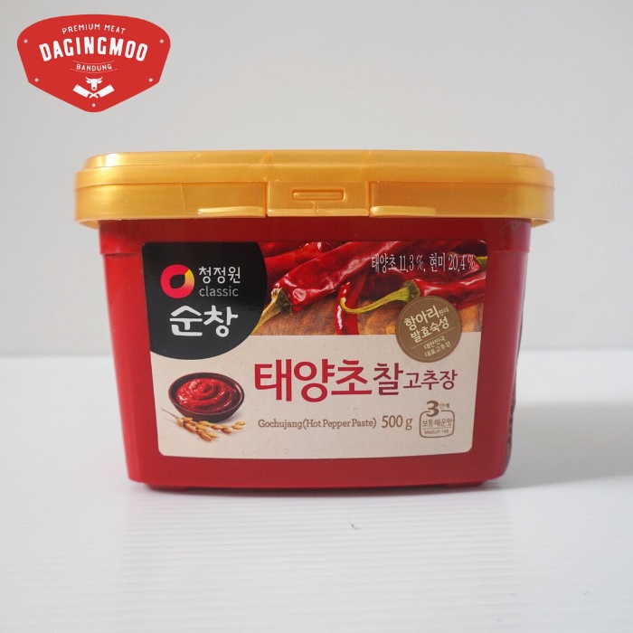 

Saus Saos Gochujang Hot Pepper Paste Korea Marinasi Daging / Chung Jung One Gochujang 500gr