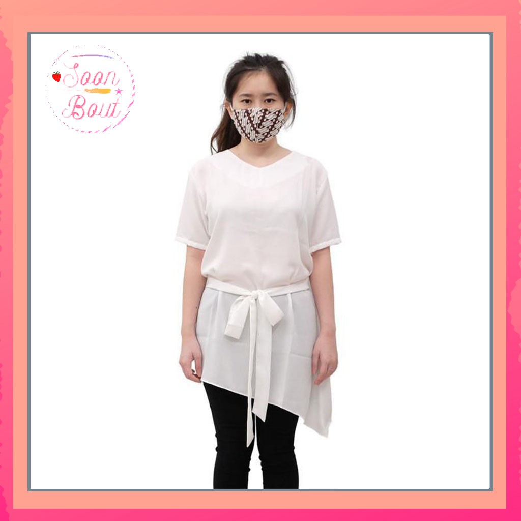 Pakaian Wanita Atasan Panjang Wanita Blouse Wanita Atasan Import Baju Wanita Polos Outfit Kekinian