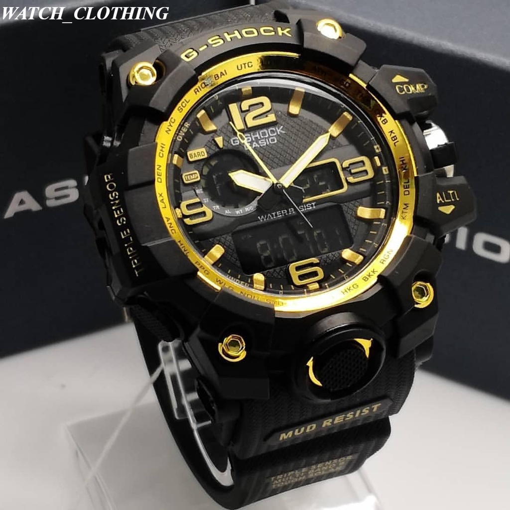 JAM TANGAN QQ RUBER ANTI AIR LIMITED/Q&Q JAM TANGAN DIGITAL SPORT PRIA/QQ WATCH WATER RESIST TITIK D