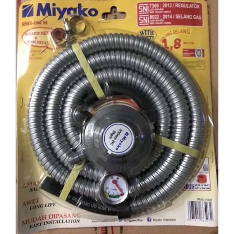 Selang Regulator Miyako RMS-106M / RMS 106 M