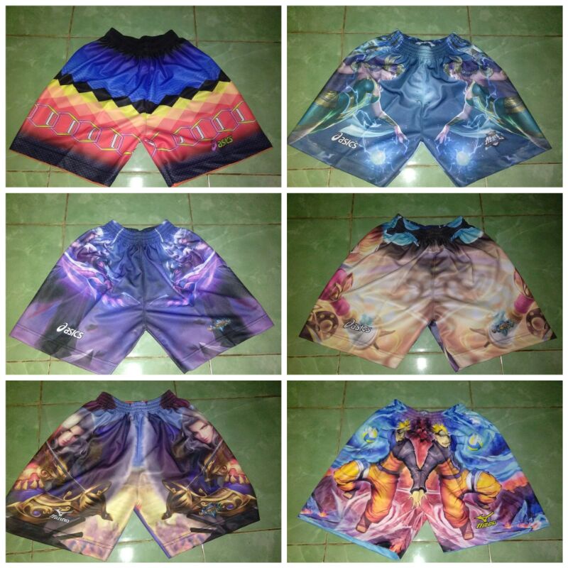 Celana volly fullprinting kolor volly fullprinting