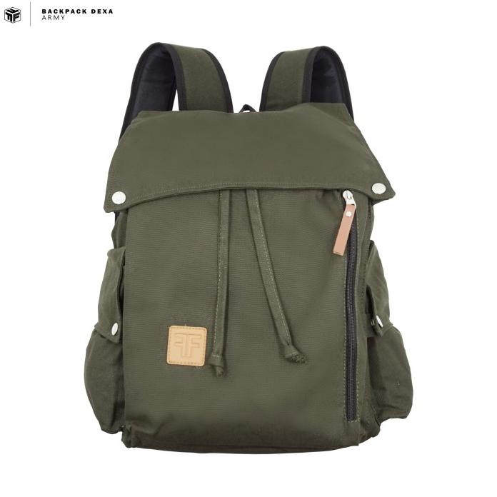 Triple F Tas Ransel Backpack Canvas Dexa TerlarisR38A