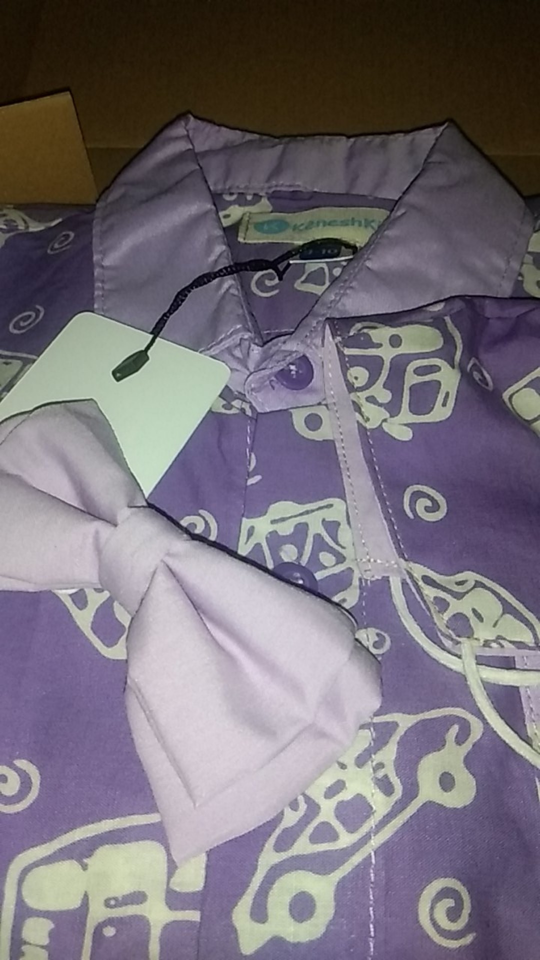 Kemeja Batik Anak Cowok / Laki Laki Keneshkids 1- 12 Tahun