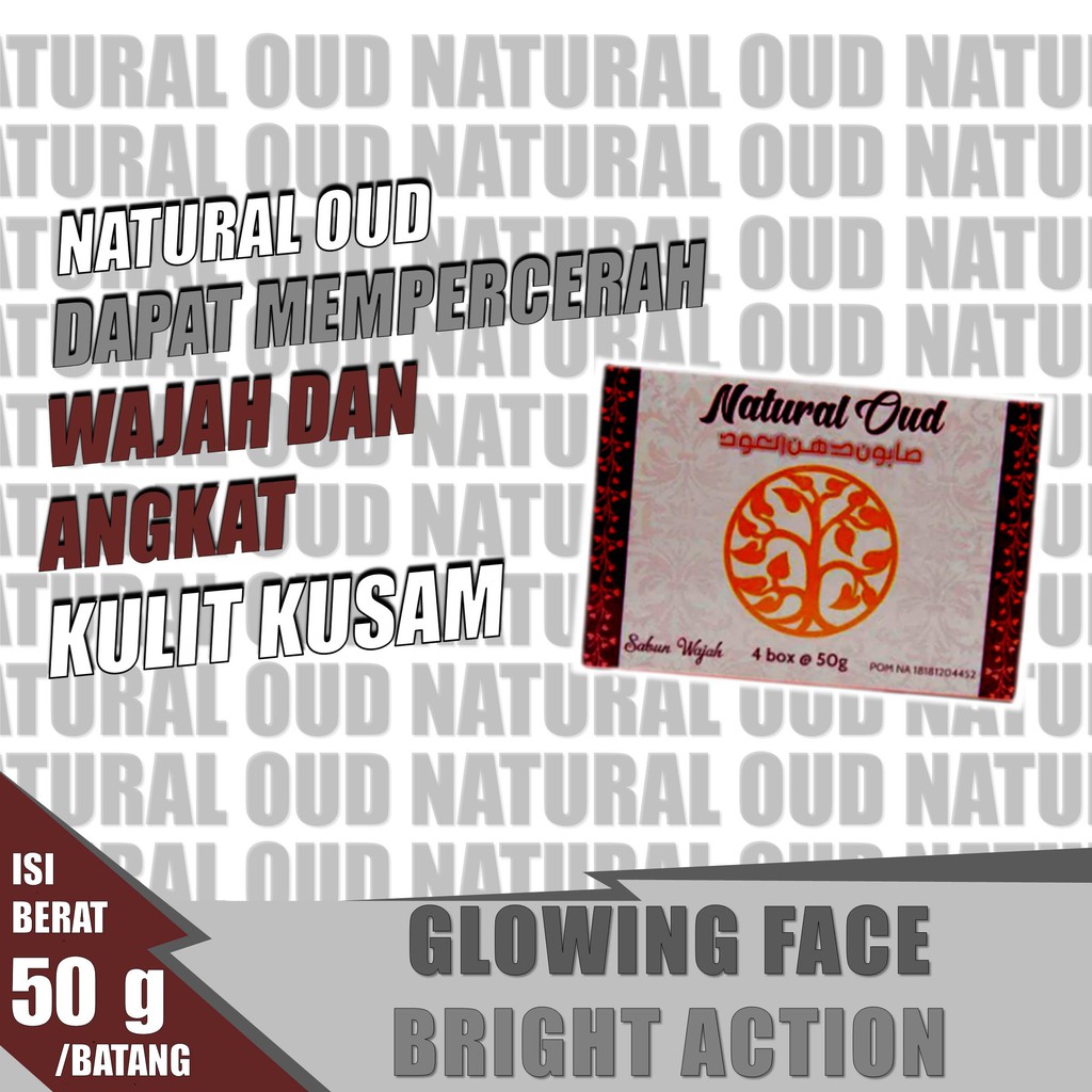 Jual Glowing Face Bright Action,Sabun Cuci Muka Pria Wanita 50 g, Sabun