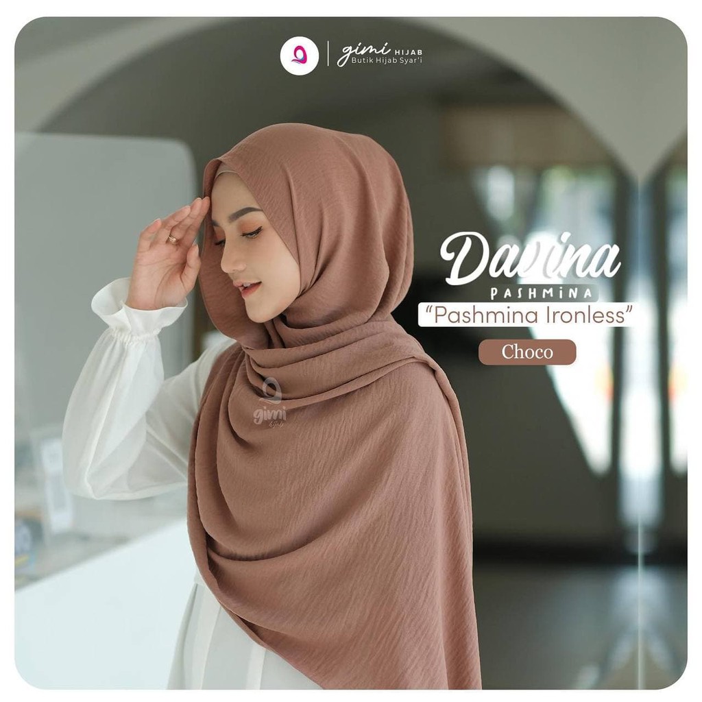 Davina Pashmina (Pashmina Exclusive) by Gimi Hijab