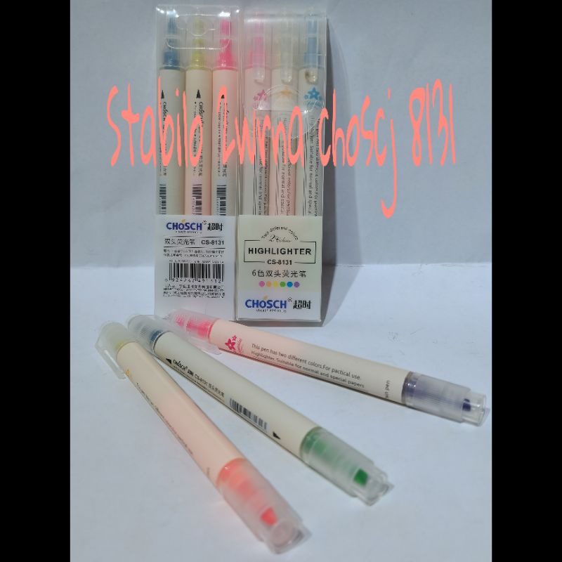 

stabilo 2warna cs_8131-HL/PC