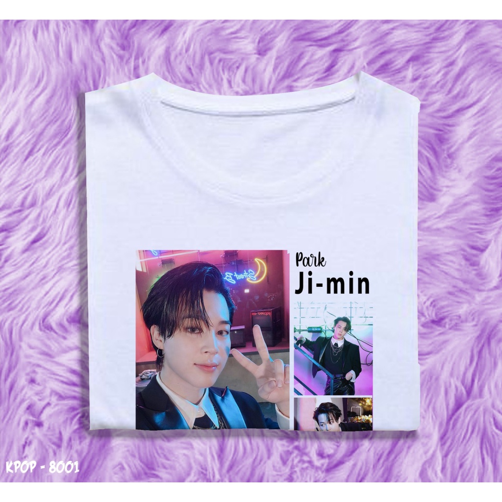 T-SHIRT / KAOS KPOP BTS / PERSONIL JIMIN / REAL PICTURE / WELCOME 2022