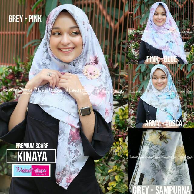 Premium Scarf  KINAYA ( BEST SELLER )