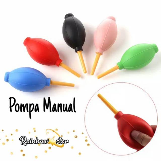 Blower Eyelash Extension / Pompa Karet Manual Bulu Mata