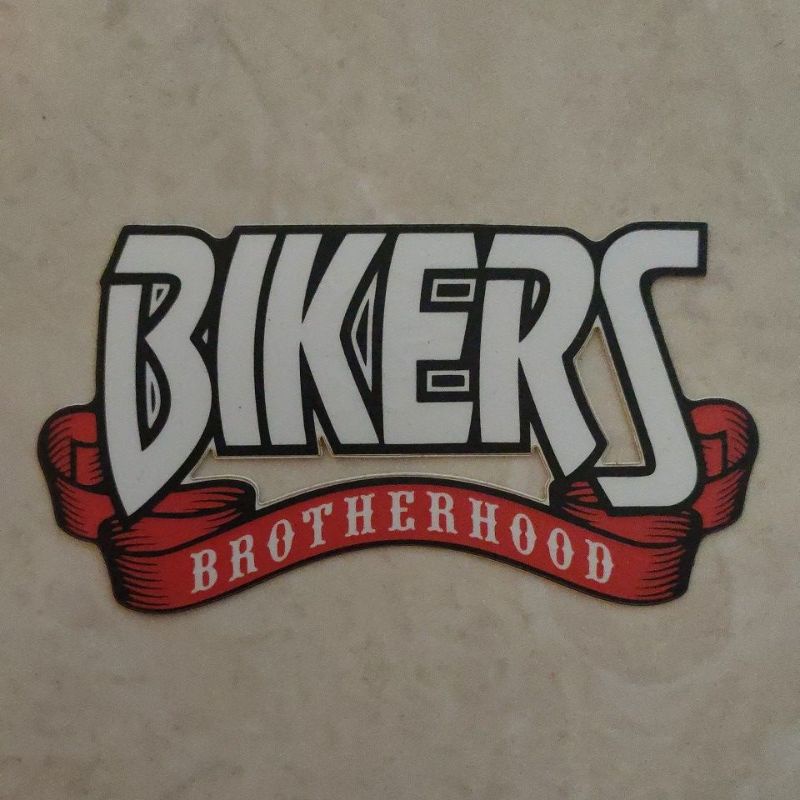 Sticker Printcut Bikers Brotherhood MC "Bikers Collors"