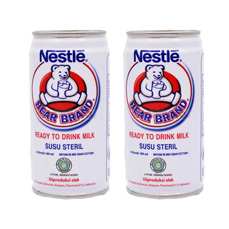 Nestle Bear Brand 189ml Susu Beruang