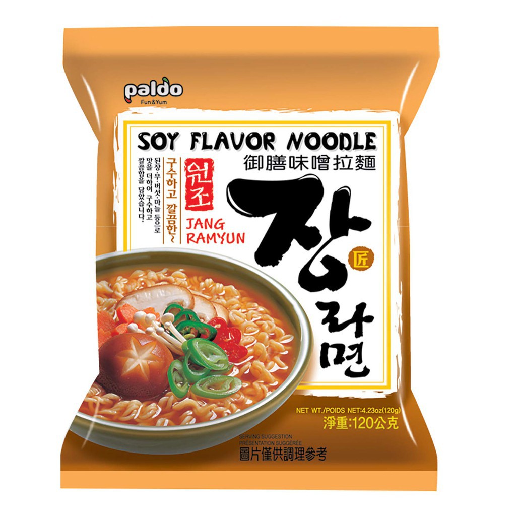 

Paldo Jang Ramyun / Mie Kuah Rasa Kedelai / Ramen [120 gr]