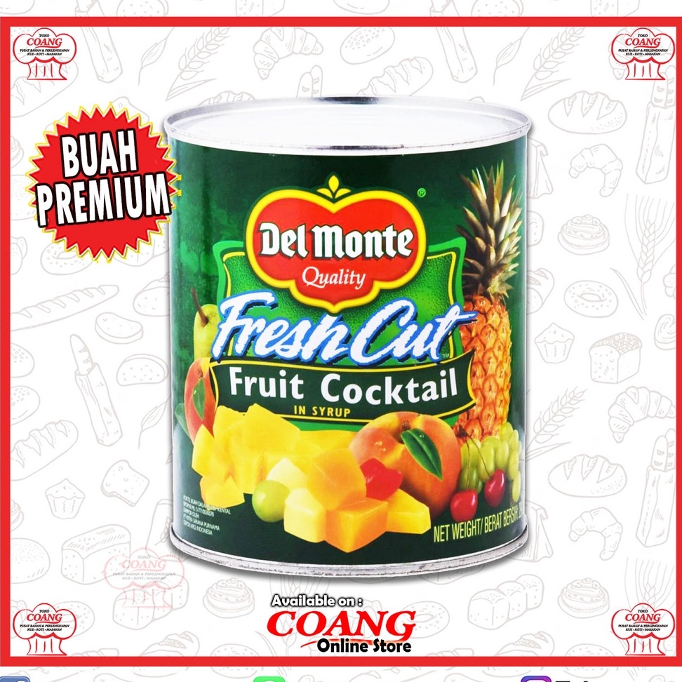 

DELMONTE FRESH CUT FRUIT COCKTAIL 825 GR - HANYA DARI BUAH PREMIUM