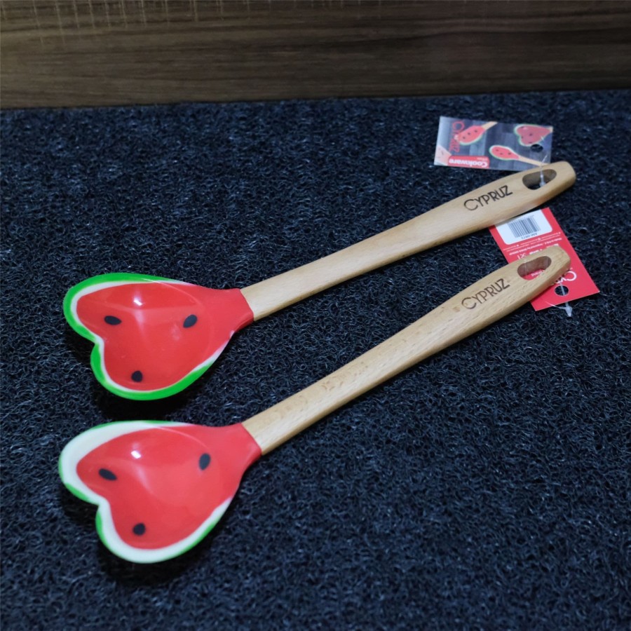 Turner Hati CYPRUS Semangka AM-0972/Spatula Silicon