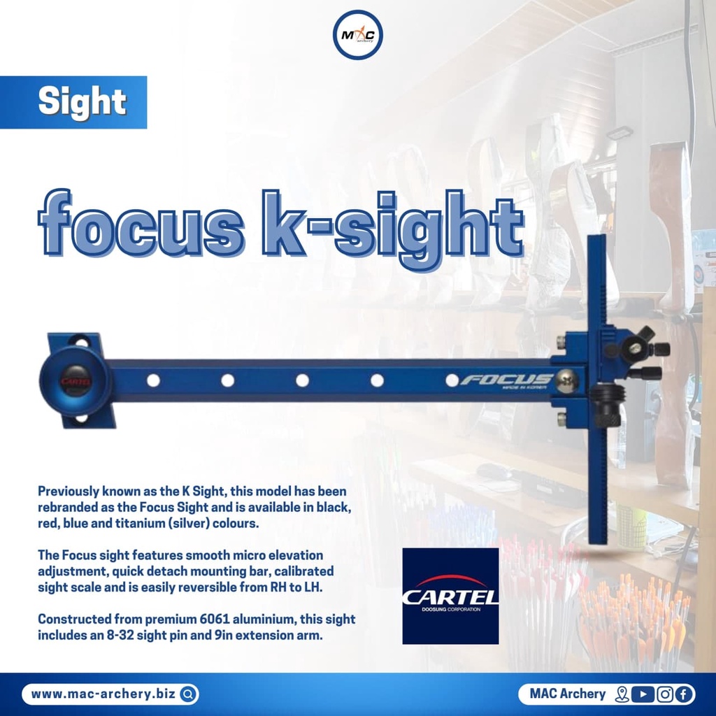 Cartel Focus K-Sight - sight cartel murah
