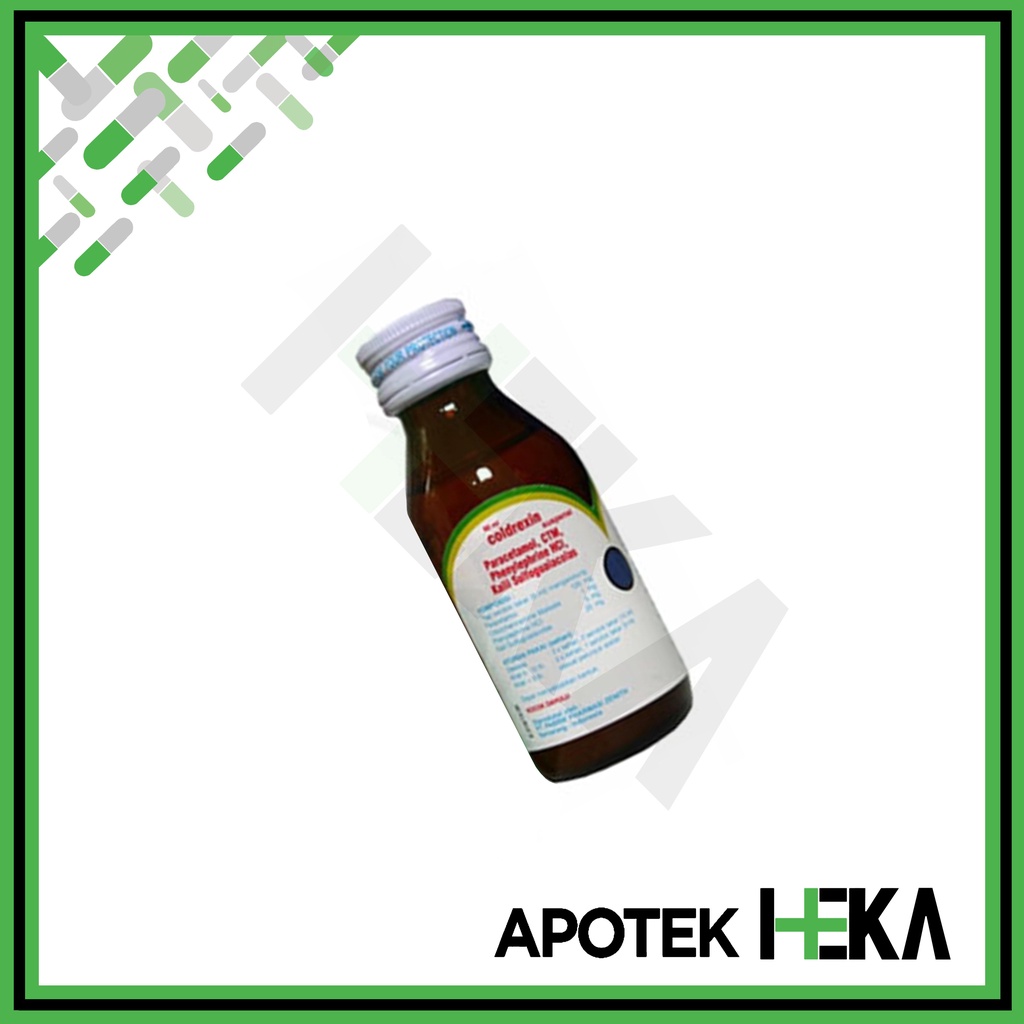 Coldrexin Sirup Suspensi 60 ml - Syrup Obat Flu Anak (SEMARANG)