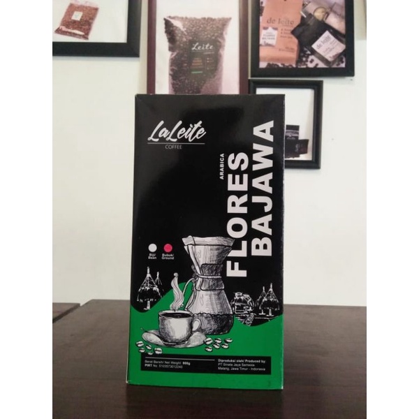 

FLORES BAJAWA ORIGINAL LALEITE COFFE KEMASAN 900 GRAM