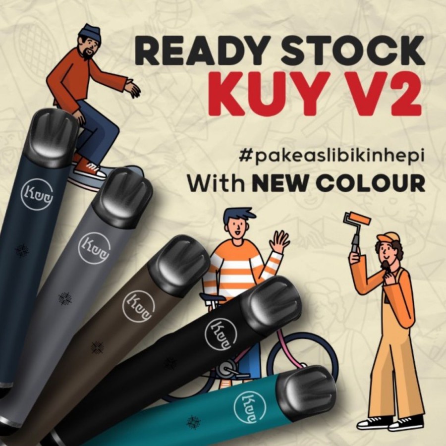 MOVI KUY V2 - KUY V2 POD KIT - KUY POD V2 - AUTHENTIC