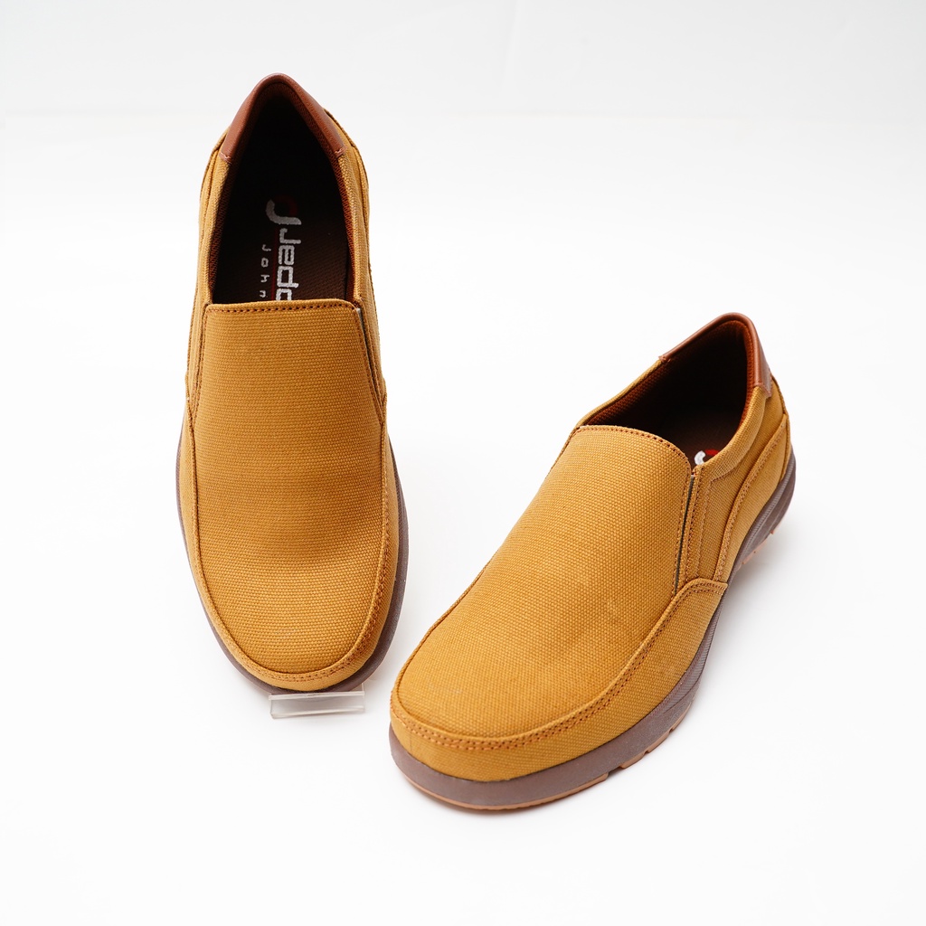 JEDDI [KSM 701] Sepatu Slip On Pria/ Sepatu Kulit Pria/ Sepatu Selop Kasual Formal Kerja