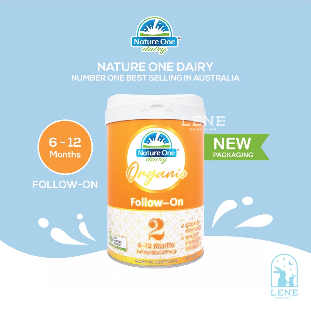 Nature One Dairy Organic Step 2 900gram Susu Bayi Batita