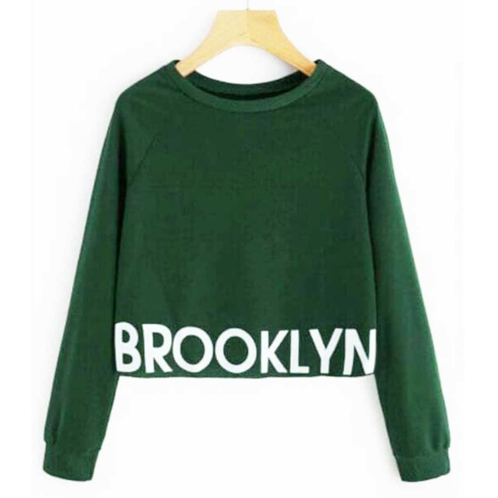 Bess - Sweater Crop Murah/ Sweater Crop BROOKLYN