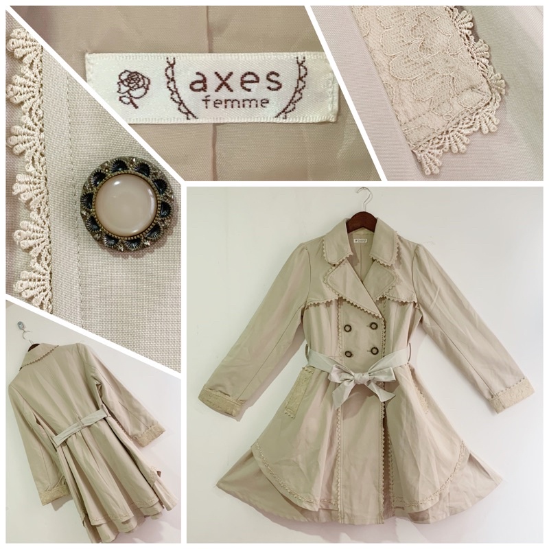 COAT AXES FEMME RENDA MEGAR