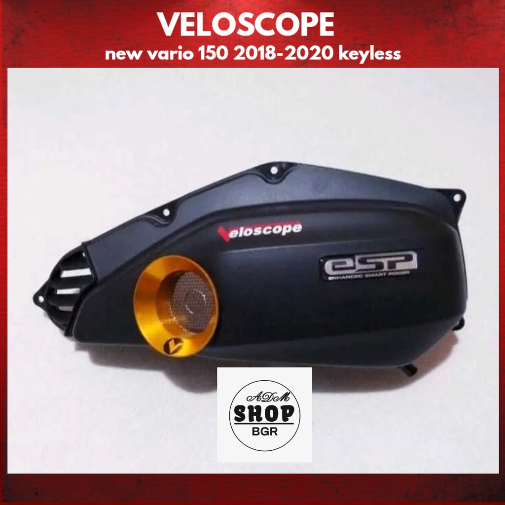 Veloscope Tutup Cover Filter Vario 125 2013-2022 / 150 old 2013-2018 Oxygen Flow Booster