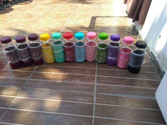 Mbo - [1kg = 12 Pcs] My Bottle Bening Berlogo bpa Free Free Pouch Busa Warna