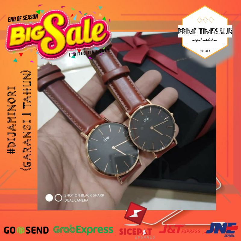 COUPLE SERIES Original jam tangan dw st mawes couple garansi 1 thn