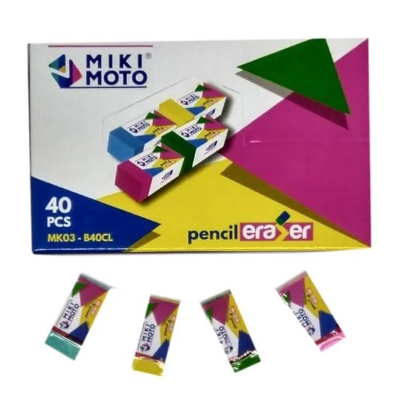 Penghapus Pensil Miki Moto Kwalitas Premium 4B