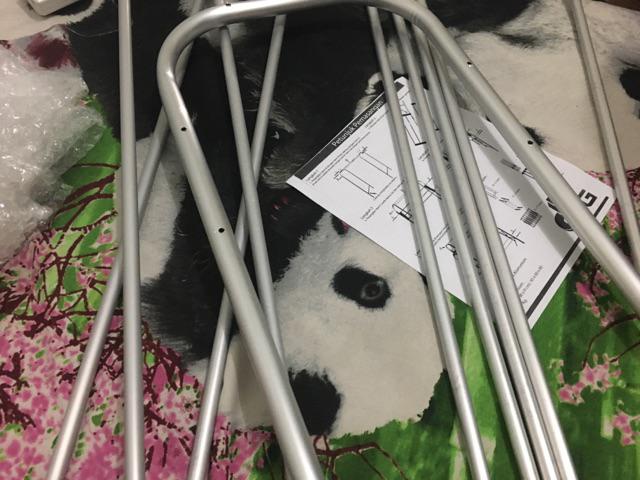 Jemuran Handuk Aluminium Warna