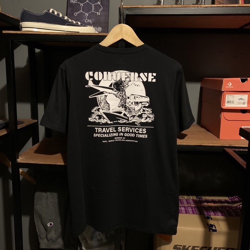 CONVERSE WELLNESS // MOUNTAIN // BIKE DELIVERY TEE ORIGINAL [ RESMI PT MAP ]