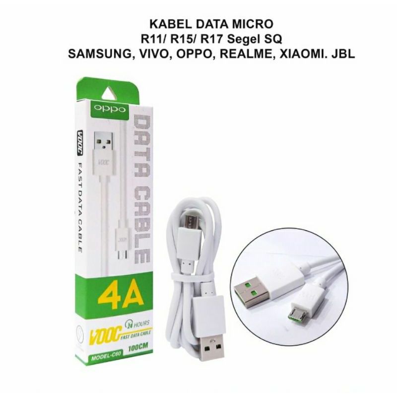 KD KABEL DATA BRAND 4A 1M MICRO USB CABLE