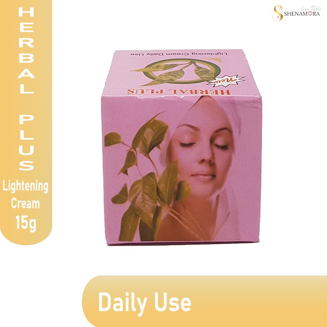 Herbal Plus Lightening Cream | Daily Use 15 Gram