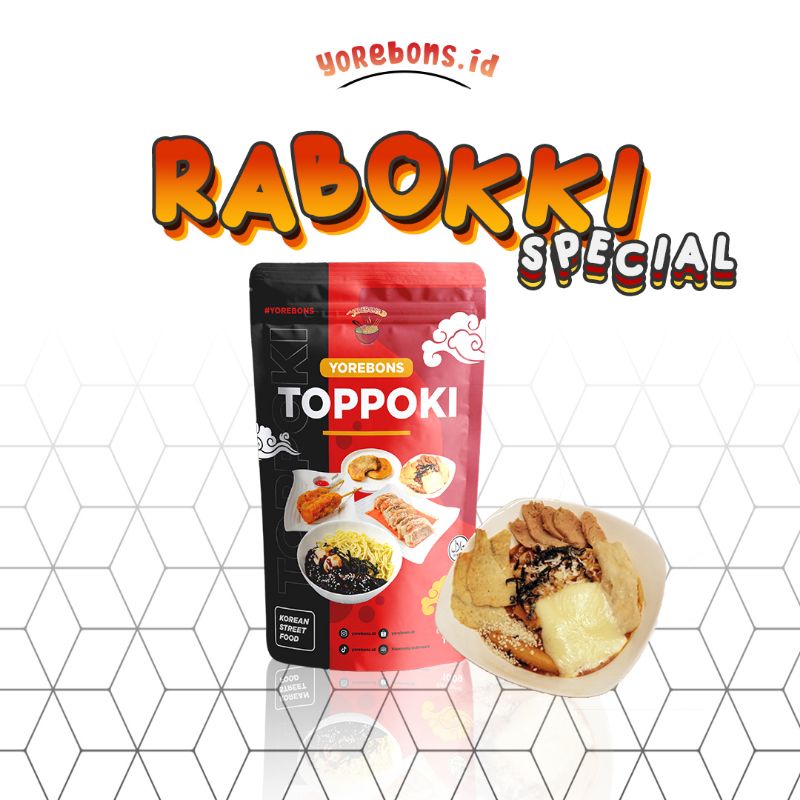 

yorebons Rabokki Special (Ramyeon + 10 Ttokbokki + Odeng,