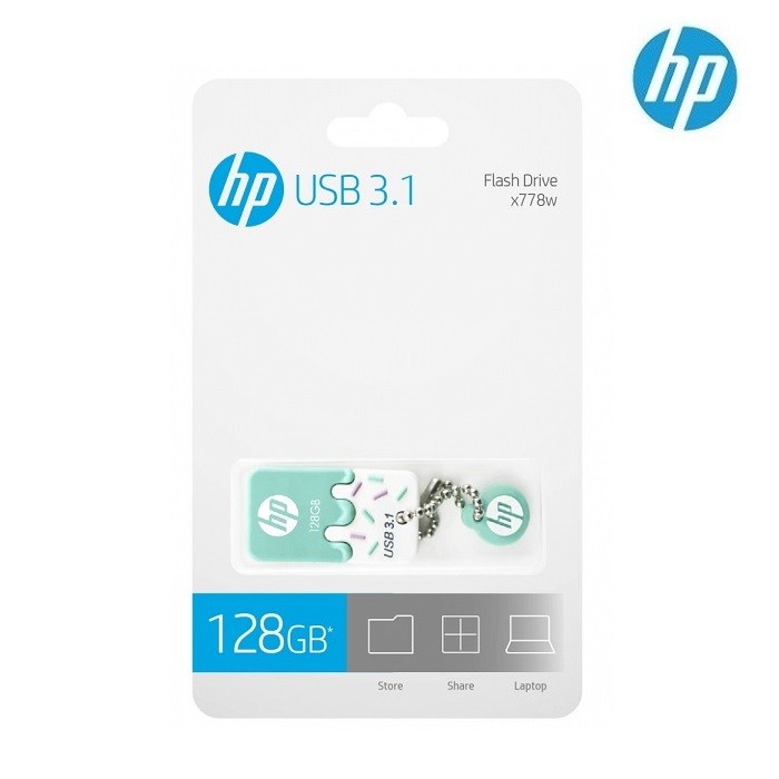 Flash Disk Flashdisk HP X778W 128GB USB 3.1 Green