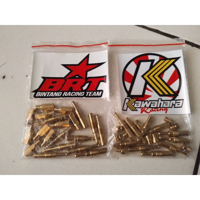 Pilot jet pe pwk pwl gl pro mio Main jet pe gl pro pwl