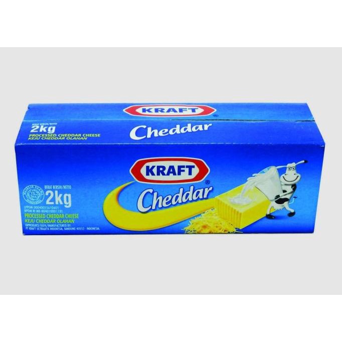 

BISA BAYAR DITEMPAT Keju Cheddar Kraft 1 kg Repack
