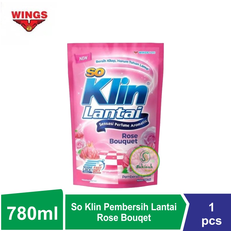 So Klin Pembersih Lantai Sensasi Perfume Aromatic 780ML